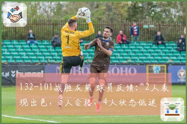 132-101战胜灰熊 球员反馈：2人表现出色，5人合格，4人状态低迷